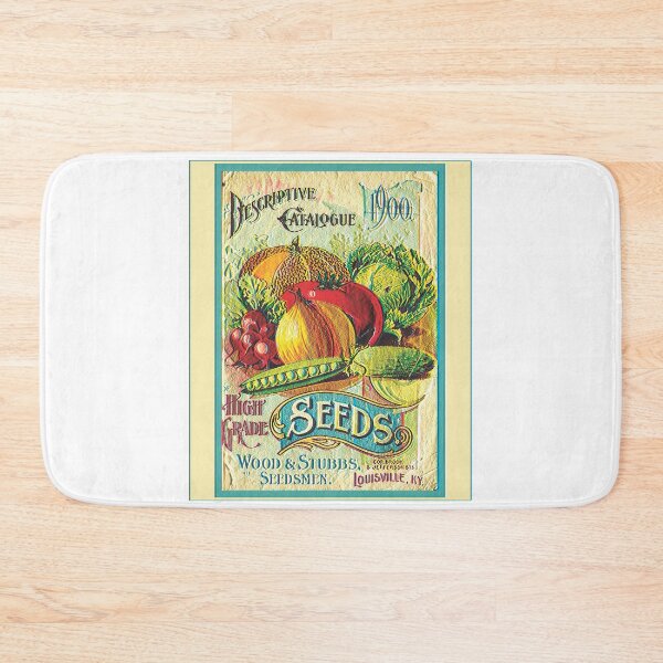 Item preview, Vintage 1900 Seeds Catalog Cover Embossed Look designed and sold by TerScott.