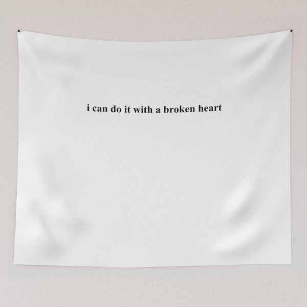 Item preview, i can do it with a broken heart, ttpd typewriter taylor swift lyric  designed and sold by jessicaleah15.