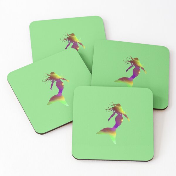 Item preview, Colorful Celestial Mermaid Cool Mermaid Vibes 3 of 4 designed and sold by Beachy.