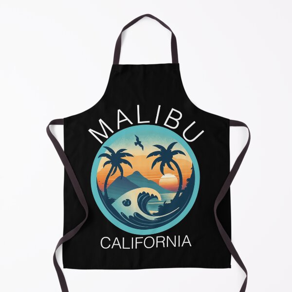 Item preview, Malibu - California (with White Lettering) designed and sold by VelvetRoom.