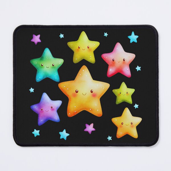 Item preview, "Starry Smiles Galore: Colorful Stars for Kids' Wardrobe" designed and sold by JAMESAMORN.