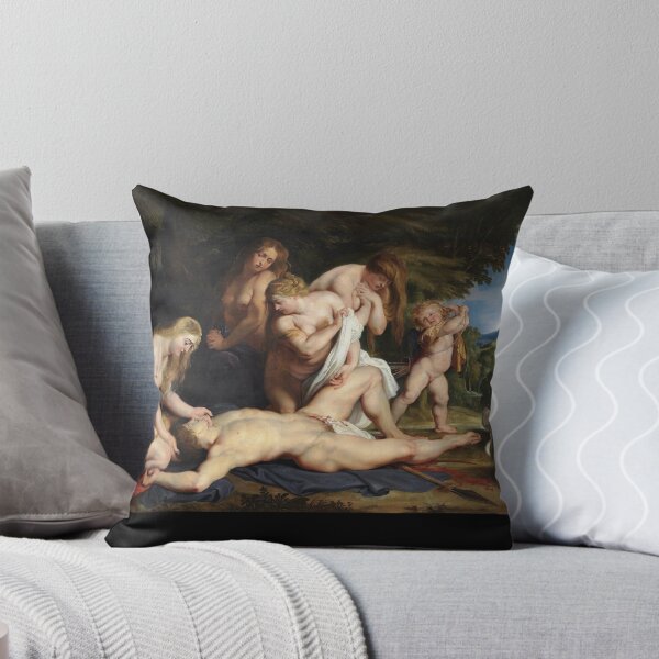 Item preview, The Death of Adonis  With Venus, Cupid, and The Three Graces  Peter Paul Rubens designed and sold by TeeARTHY.