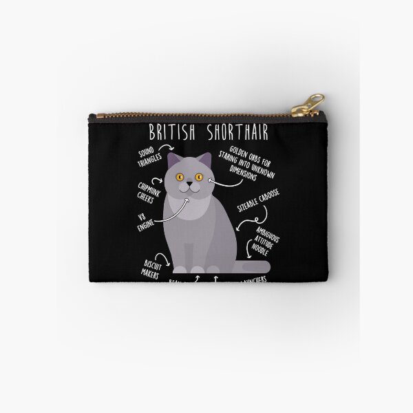 Item preview, British Shorthair Cat Anatomy designed and sold by Clara Hollins.