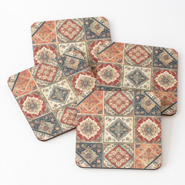 Item preview, Beautiful earthy patchwork design designed and sold by PrettyPinkSkies.