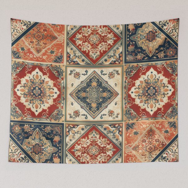 Item preview, Beautiful earthy patchwork design designed and sold by PrettyPinkSkies.
