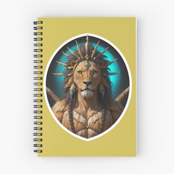 Item preview, Native American Lion Warrior Chief designed and sold by TheArtOfPat.