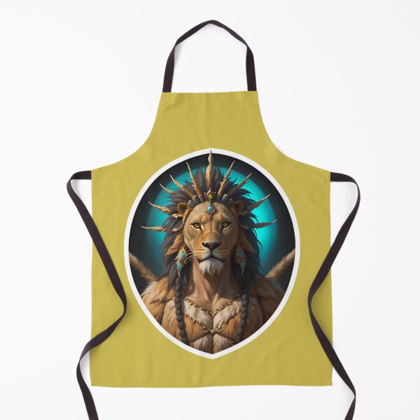 Item preview, Native American Lion Warrior Chief designed and sold by TheArtOfPat.
