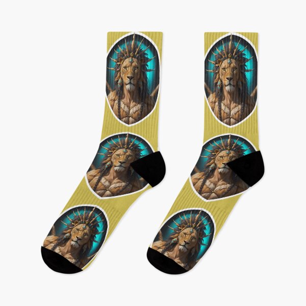 Item preview, Native American Lion Warrior Chief designed and sold by TheArtOfPat.