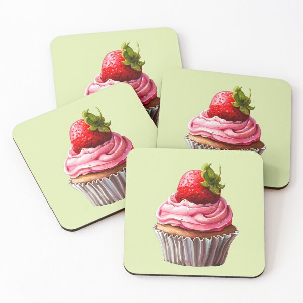 Item preview, Strawberry Cupcake designed and sold by sakurashorty.