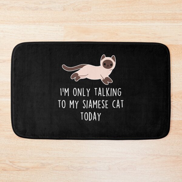Item preview, Talking To My Siamese Cat designed and sold by Clara Hollins.