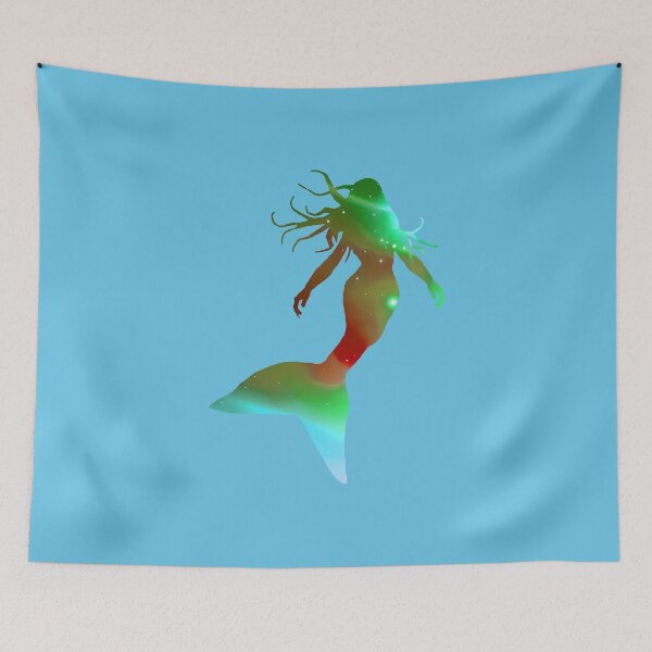 Item preview, Colorful Celestial Mermaid Cool Mermaid Vibes 4 of 4 designed and sold by Beachy.