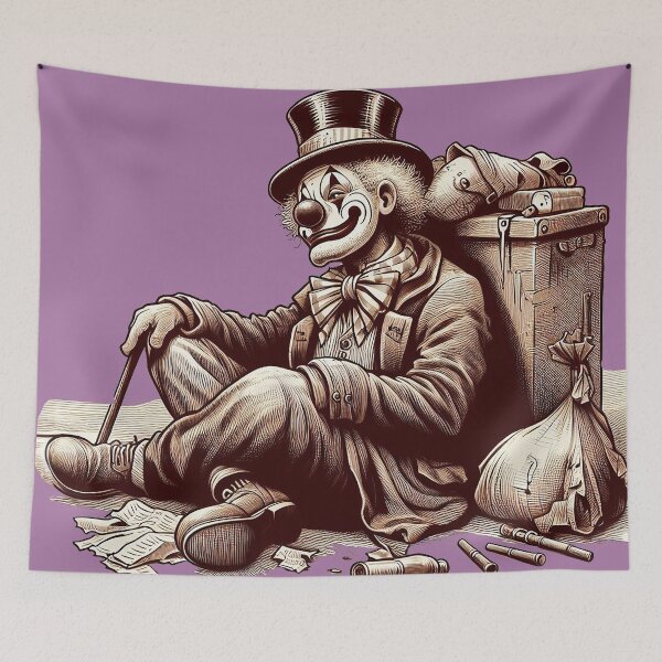 Item preview, payaso vagabundo designed and sold by Foxlindesigns.