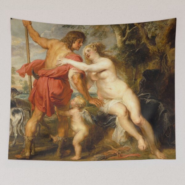 Item preview, Venus and Adonis (Probably Mid-1630s)  Peter Paul Rubens designed and sold by TeeARTHY.