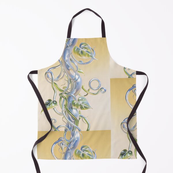Item preview, Chrome Beanstalk - y2k Ivy Gold Silver Airbrush Style Design designed and sold by bearslover.