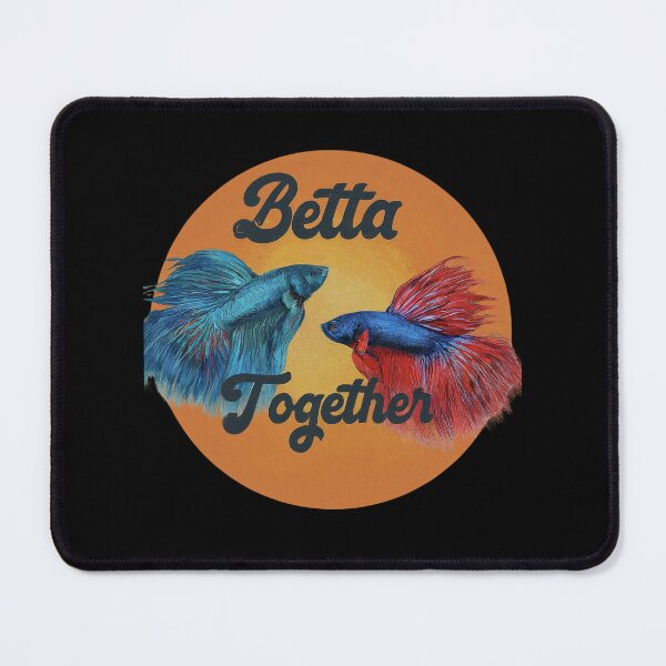 Artikelvorschau, Betta Together Lustiges exotisches Betta-Fisch-Geschenk entworfen und verkauft von ReefVibe.