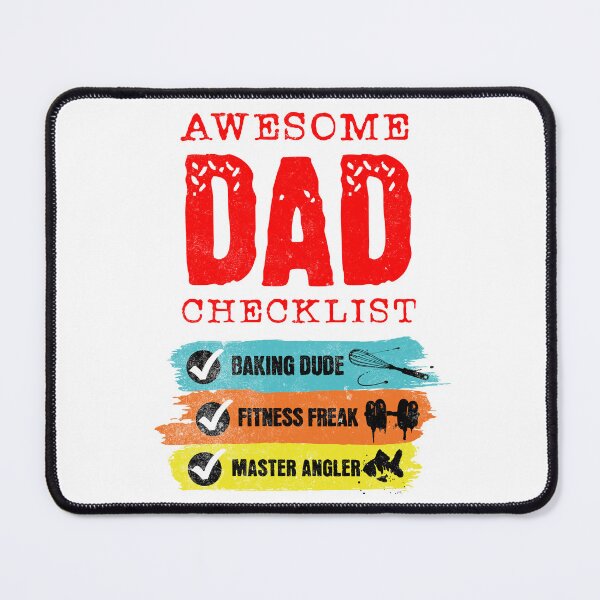 Item preview, Awesome Dad Checklist designed and sold by That-Guys-Merch.