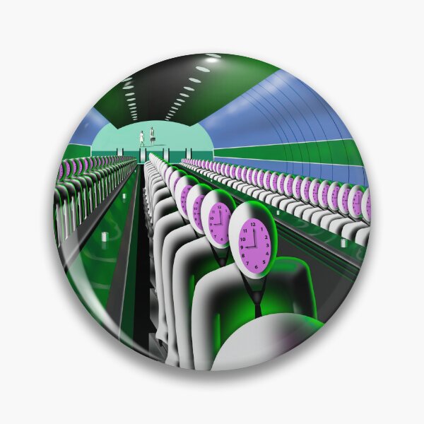 Item preview, Copy of Escalator: Green Blue designed and sold by Heath Zimmerman.