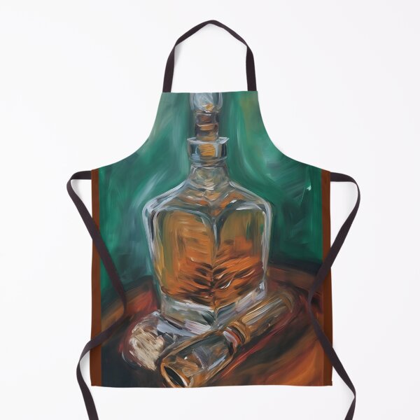 Artikelvorschau, Verdant Whiskey Serenity: Luxuriöse Zigarre und Tumbler inmitten üppigen Grüns entworfen und verkauft von OlfactoART Studio.