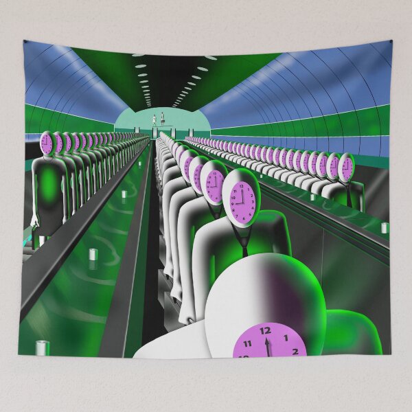 Item preview, Copy of Escalator: Green Blue designed and sold by Heath Zimmerman.
