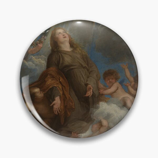 Item preview, Saint Rosalie Interceding for the Plague-stricken of Palermo designed and sold by AnimaliaStar.