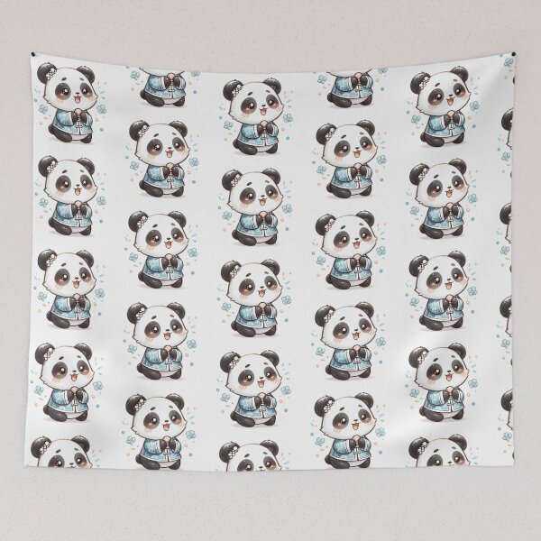 Item preview, Dressed-up Panda designed and sold by Victorious-V.