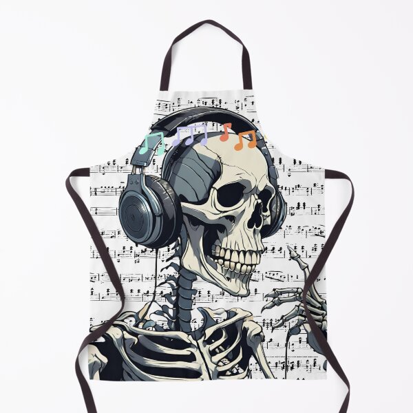 Item preview, musical skull designed and sold by studio468.