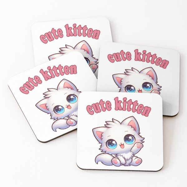 Item preview, cute kitten designed and sold by lovelybong.