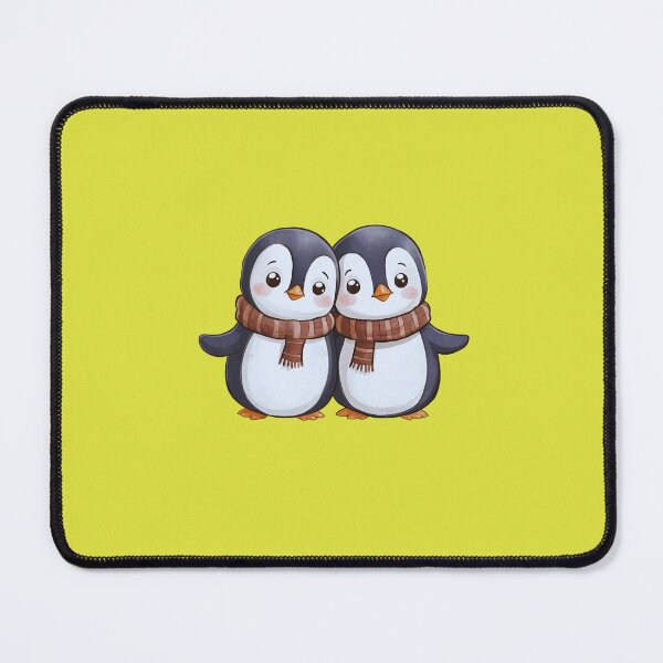 Item preview, "Snowy Sweethearts: Penguin Partners" designed and sold by JAMESAMORN.
