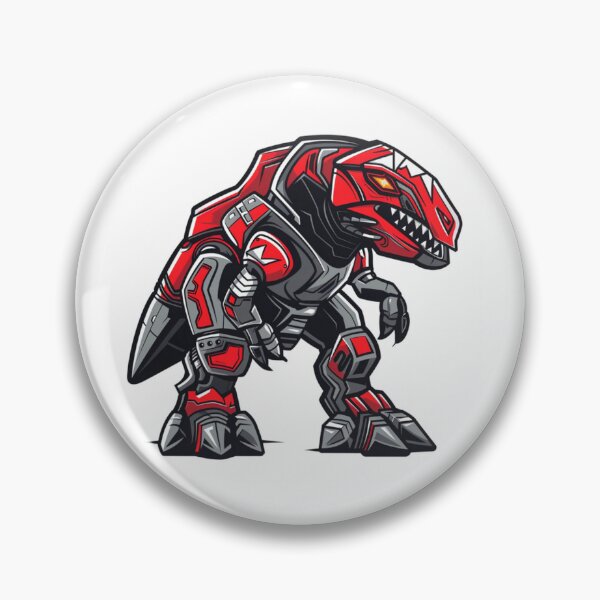 Item preview, Mecha Red Tyrex Zord designed and sold by asep sarifudin.