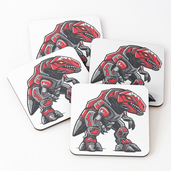 Item preview, Mecha Red Tyrex Zord designed and sold by asep sarifudin.