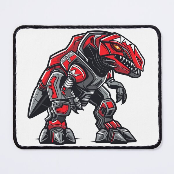 Item preview, Mecha Red Tyrex Zord designed and sold by asep sarifudin.