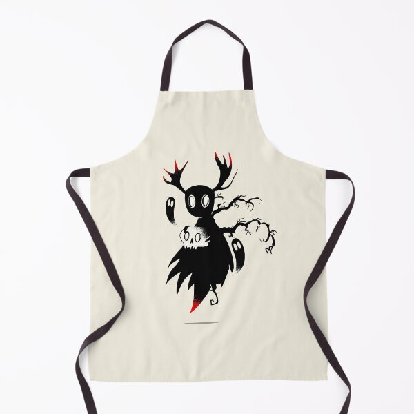 Item preview, Creepy Silhouette of Cute Ghost and Skull designed and sold by SpiralBalloon.