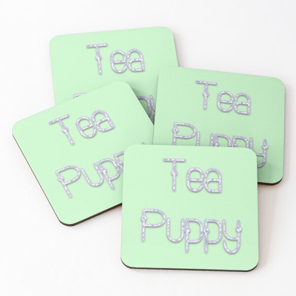 Item preview, Tea Puppy (floral) designed and sold by Cloud-Boy.