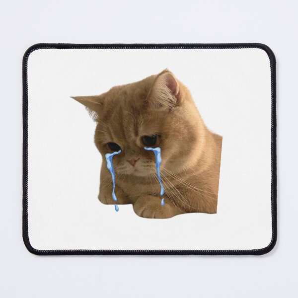 Item preview, Orange cat crying designed and sold by Eckaa.
