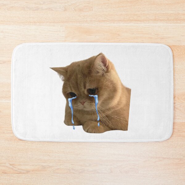 Item preview, Orange cat crying designed and sold by Eckaa.