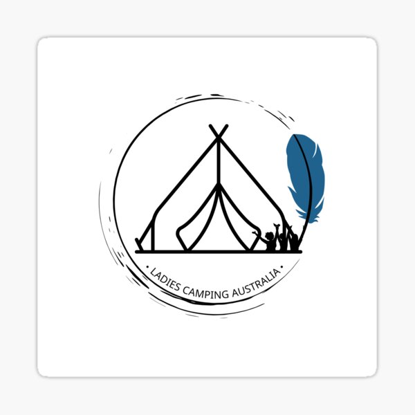 Item preview, TAS text Design- Ladies Camping Australia designed and sold by LADIES CAMPING AUSTRALIA .