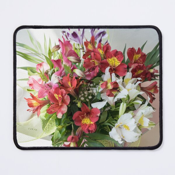 Item preview, A Gorgeous Gift-wrapped Bouquet of Multicolored Alstroemerias designed and sold by Georgia Mizuleva.