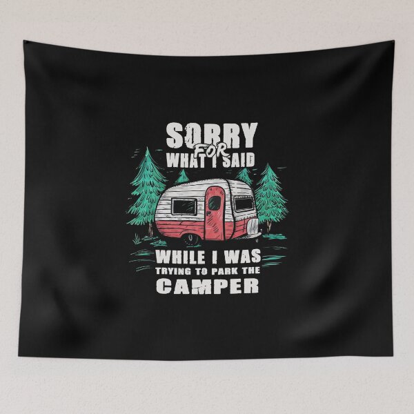 Item preview, Camper Trailer Camping Funny RV Camping Art For Men Women  designed and sold by STREET  STORE.