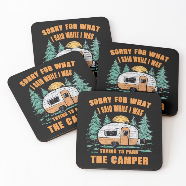 Item preview, Camper Trailer Camping Funny RV Camping Art For Men Women  designed and sold by STREET  STORE.