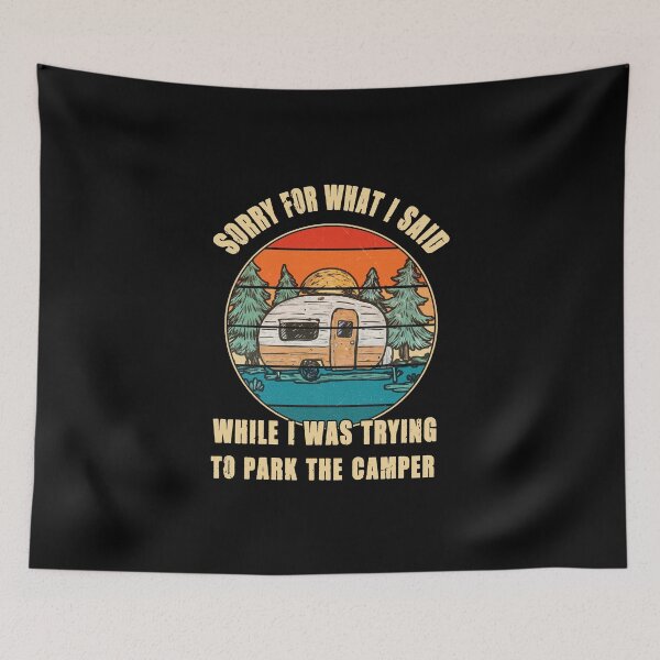 Item preview, Camper Trailer Camping Funny RV Camping Art For Men Women  designed and sold by STREET  STORE.