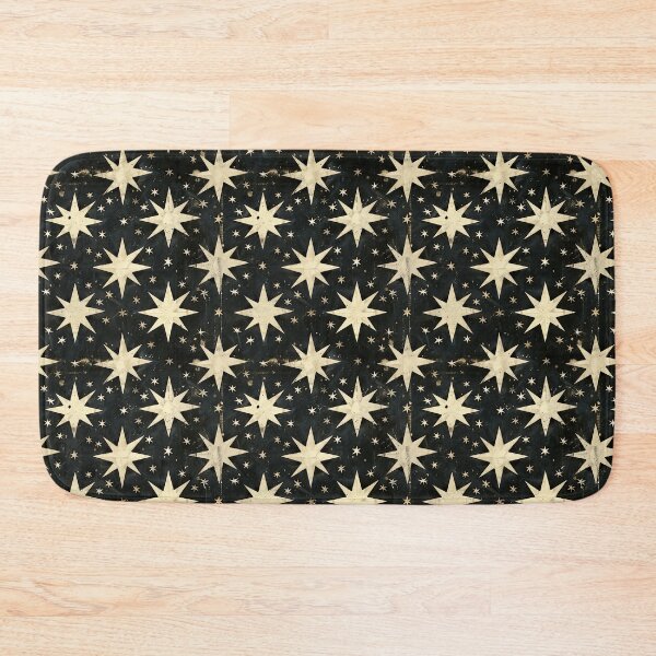 Item preview, Fraktur-Style Star of Bethlehem Rustic Antique Print designed and sold by thaneydesign.