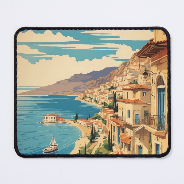 Item preview, Peraia Greece Vintage Travel Tourism  designed and sold by TravelersGems.