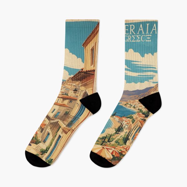 Item preview, Peraia Greece Vintage Travel Tourism  designed and sold by TravelersGems.