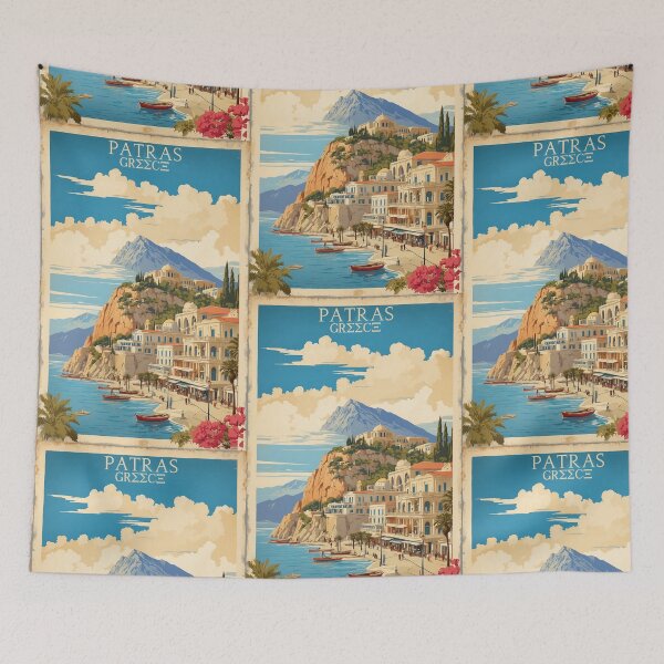 Item preview, Patras Greece Vintage Travel Tourism  designed and sold by TravelersGems.