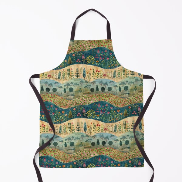 Item preview, Fraktur-Style Pastoral Rustic Antique Print designed and sold by thaneydesign.