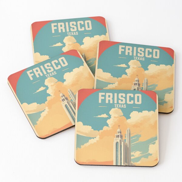Item preview, Frisco Texas USA Vintage Travel Tourism  designed and sold by TravelersGems.