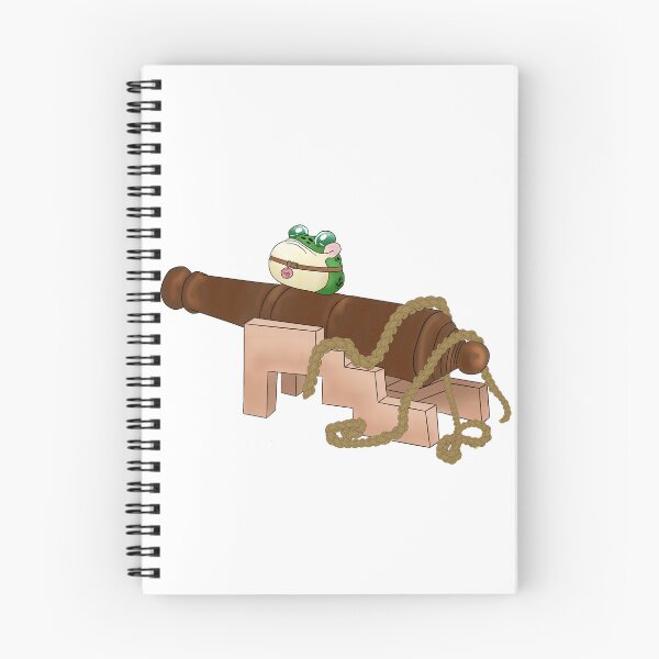 Item preview, Boggy on a Cannon designed and sold by caitycatdesigns.