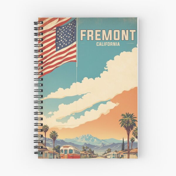 Item preview, Fremont California USA Vintage Travel Tourism  designed and sold by TravelersGems.