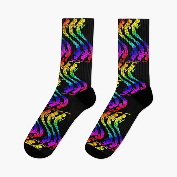 Item preview, Pride Rainbow Body Waves Pattern designed and sold by danceink.