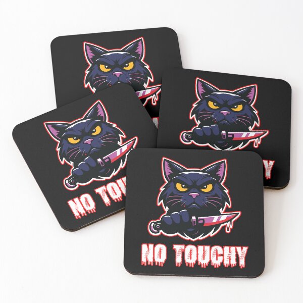 Item preview, Cat No Touchy  designed and sold by WoodburyLake.